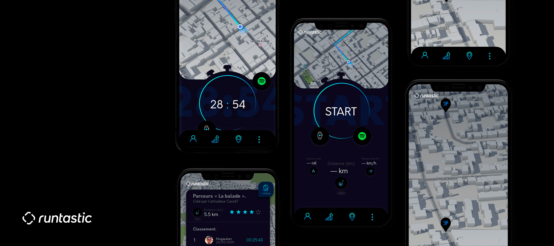 Runtastic App Redesign